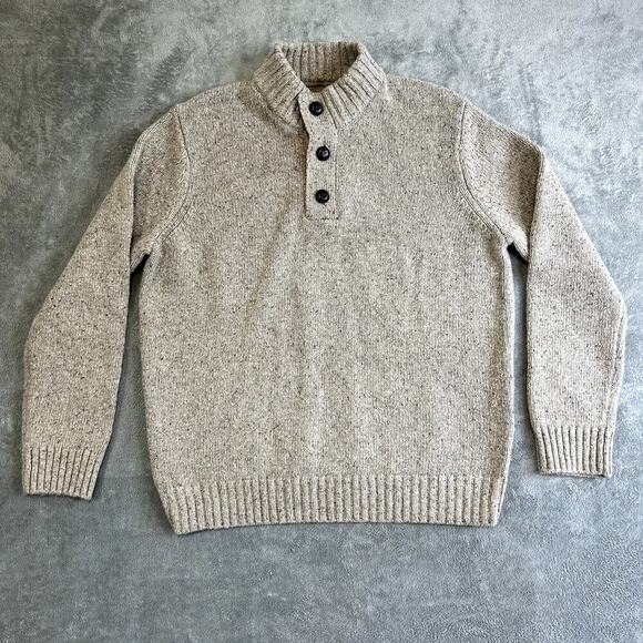 Untuckit Men’s XL Lambswool Sweater Heavyweight Pullover Warm Winter Knit - Picture 1 of 16